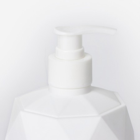 Prisming soap dispenser, 330 ml, white color-1