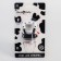 Nibbler for feeding “I love to eat”, with silicone mesh, black and white color