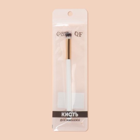 Make-up brush "White", 18 (+/- 1) cm, white color-6