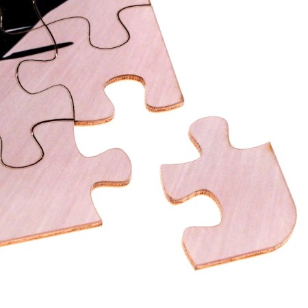 Puzzle series Fantasy "Machine", 54 parts, size - 28 × 18.5 cm, red color-3
