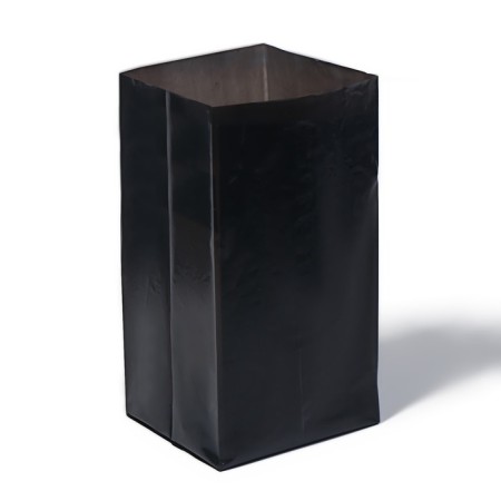 Package for seedlings, 2 l, 10 × 25 cm, polyethylene with a thickness of 60 microns, with perforation, black, Greengo-5