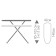 Gladile board Hausmann Light Board, 140x42 cm
