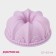 The form for baking the share "German cupcake. Celebration ", silicone, 22 × 22 × 8.5 cm, lilac color
