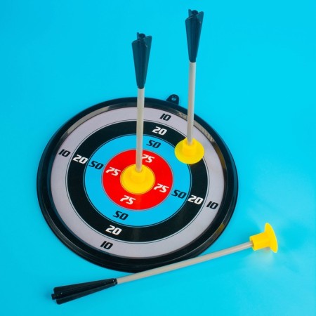 Camouflage crossbow, with a target-5