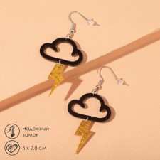 Earrings plastic 