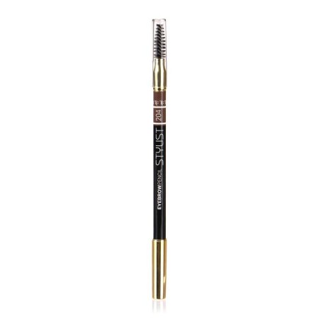 TF Eyebrow Pencil Stylist eyebrow pencil with a brush, tone No. 204 gray-brown