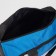 Sports bag with lightning, 3 outer pockets, long belt, blue color