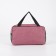 Cosmetic bag with a net, a dark pink color