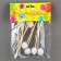 Skewers "Fluff", set of 8 pcs., Mix color