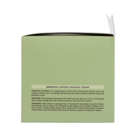 Facial Cream Welcos Green Tea Control Massage Cream, 300 g-2