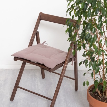 Siddle on the chair Ethel Kitchen 42x42 cm, lilac color, 100% cotton, sarzha 220 g/m2-3