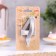 Candle in the Cake "Fine", number "4", silver metallic, 6.5 cm
