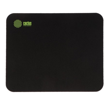 Cactus Black mouse mat, 220x180x2 mm, black