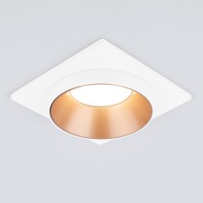 Lumina -Intocular Elektrostandard, Solas, 92x92x42 mm, GU10, Golden, white color
