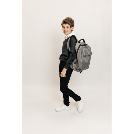 Jumper for boys, height 110-116 cm, dark gray color-7