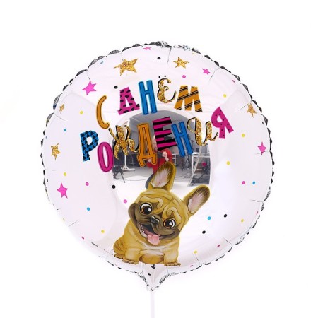 Foil ball 18 "" With DR, dog "circle, with a substrate-1