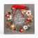 Craft square “Happy New Year”, 22 x 22 x 11cm, New Year