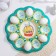 Easter stand "Chicken", for 12 eggs and kulich