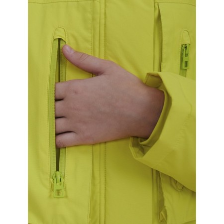 Ветровка для девочек, рост 104 см, цвет лаймовый-15