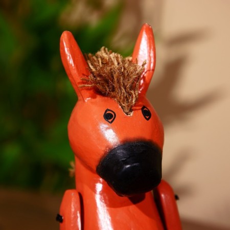 Souvenir "Horse" hanging paws, tree 30 cm-5