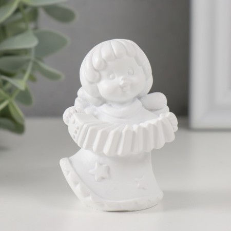 Polystone souvenir "Baby-Angelochka with a musical instrument" MIX 4x5x6.4 cm-2