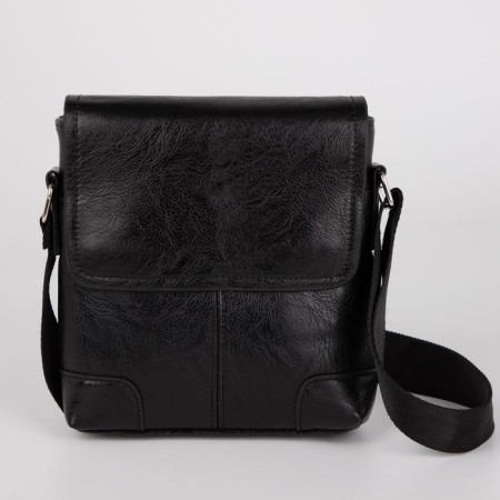 Male bag, black color