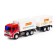 Inertial City car, with a trailer, light, sound, color red-white