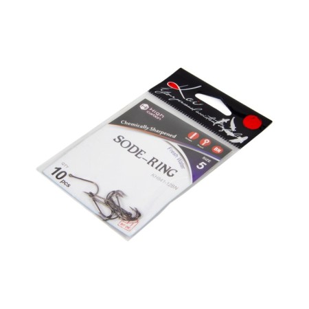 The hook KOI SODE-RING, size 5 Int12 AS, color BN 10 pcs.-3