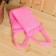 Set for baths and saunas 5 in 1 (bag, hat, mittens, rug, washcloth), black