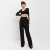 Women's pants Minaku: classic color black, rr 52