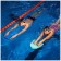 ONLYTOP swimming board, 39x27x4 cm, Mix color