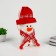 Bag for gifts "Snowman with a scarf"