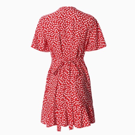 Women's dress Mist Flower, Red, R.48-11