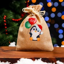 Gift bag with thermal monklake, 10 x 14 cm