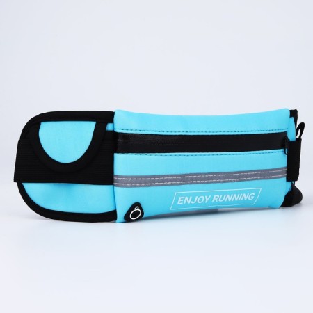 Board for running a waist, on a zipper, blue color-2