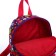 Baby backpack on lightning, pink color