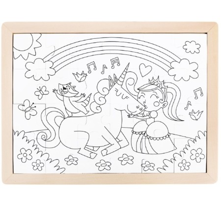 Puzzle "Umnishha: Unicorn and Princess - Together Forever", 24 elements-2