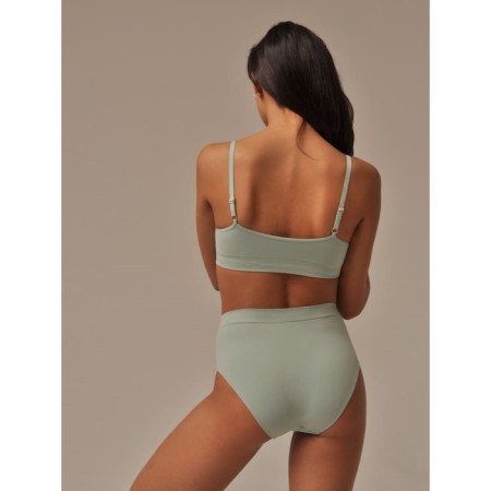 Top female with cup, size XL, color pistache-2