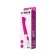 Stimulator of the G Toyfa A-Toys IDA point, silicone, pink color, 19 cm