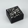 Gift folding box, packaging, Gift for Real Man, 14 x 14 x 8 cm