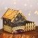 Tea house “Let all desires come true”, 15.5 x 9 x 11.1 cm.