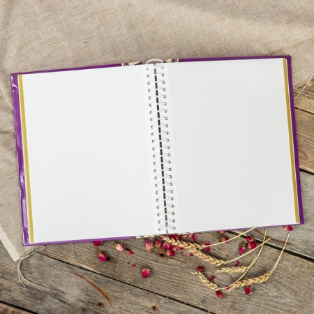 Photo album magnetic 30 sheets "Ornament" 23x28cm mix-4