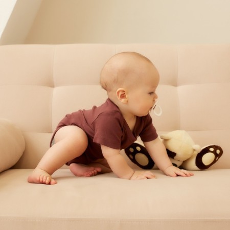 Body baby minku, brown color, height 62-68 cm-2