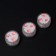Waterproof lamp minimal mini, 3 x 1.9 cm, 3 pcs, from CR2032 (in set), remote control, rgb, IP68