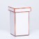 Set of boxes 3 in 1, gold, 17 x 25 cm / 14 x 23 cm / 10 x 18 cm