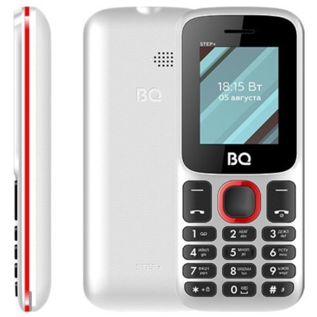 Cell phone BQ M-1848 STEP+ White Red-1