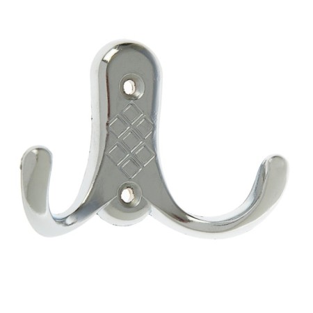 Hook furniture tundra TKD024, two -rod, chrome-3