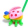 Qatalka "bug", on a stick, the color of mix