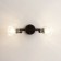 Sconces Citilux "Artist" CL510525, 37x15 cm, 2x40W, E14, brown color