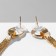 Earrings hanging "waterfall" ring, color gold, 19.5 cm